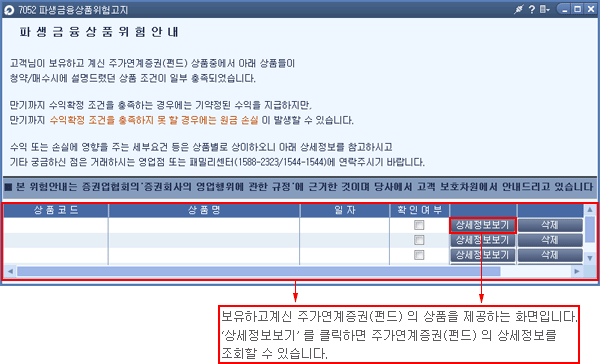 파생금융상품위험고지 메인