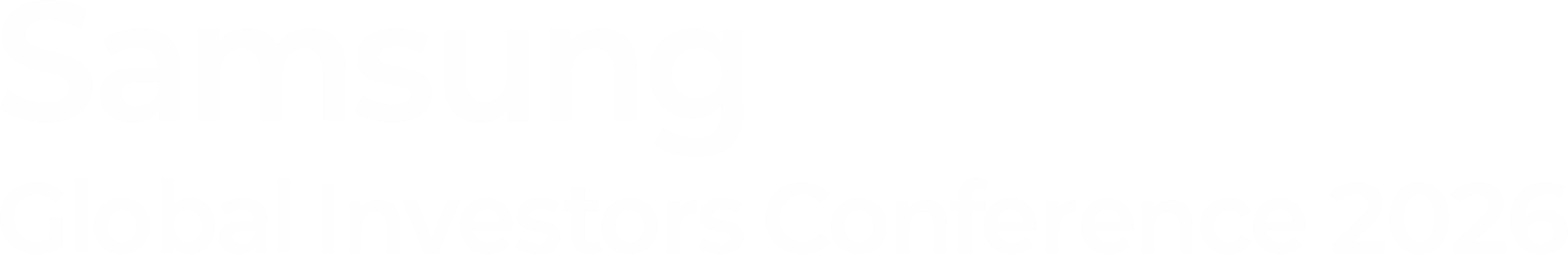 Samsung Global Investors Conference 2026